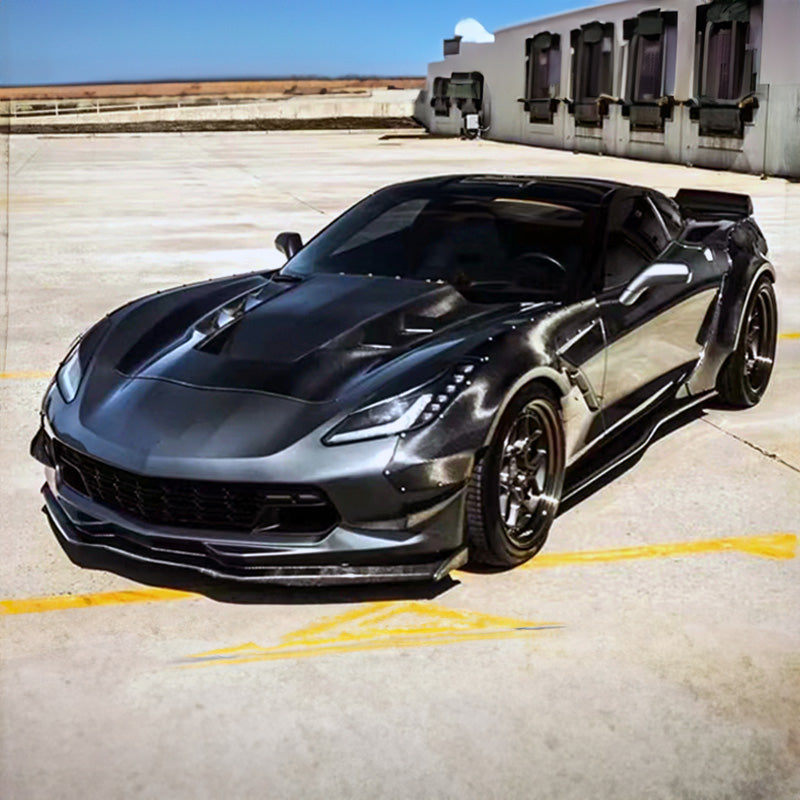 C7 Corvette Carbon Fiber Bonnet Hood