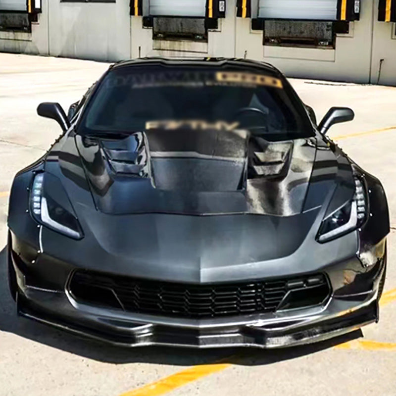 C7 Corvette Carbon Fiber Bonnet Hood