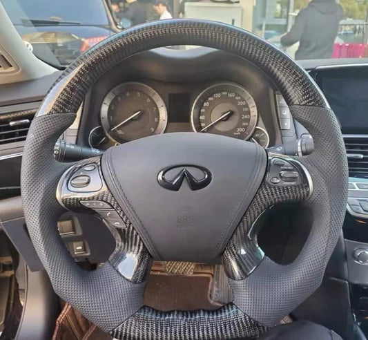 Infiniti M56 & Q70 Custom CF Steering wheel