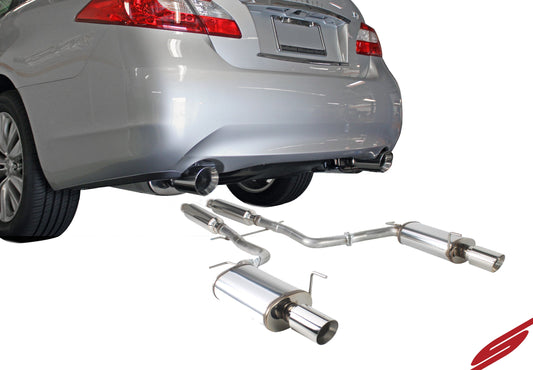 2011-2013 Infiniti M56 / 2014-2018 Q70 Stainless Steel Near Cat-Back Exhaust System