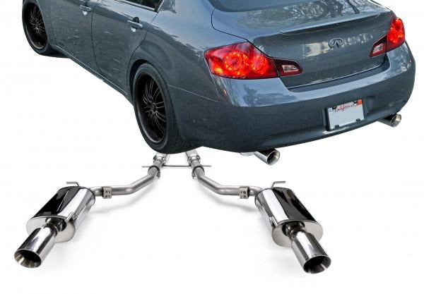 2009-2013 Infiniti G37 Sedan, 2015 Q40 Stainless Steel Cat-Back Exhaust System - 504377